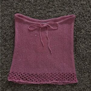 Outcast Zarae Pink Mini Skirt